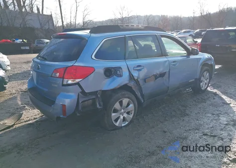 2011 Subaru Outback 2.5I Premium из США, поврежденный, VIN 4S4BRBCC4B3345254